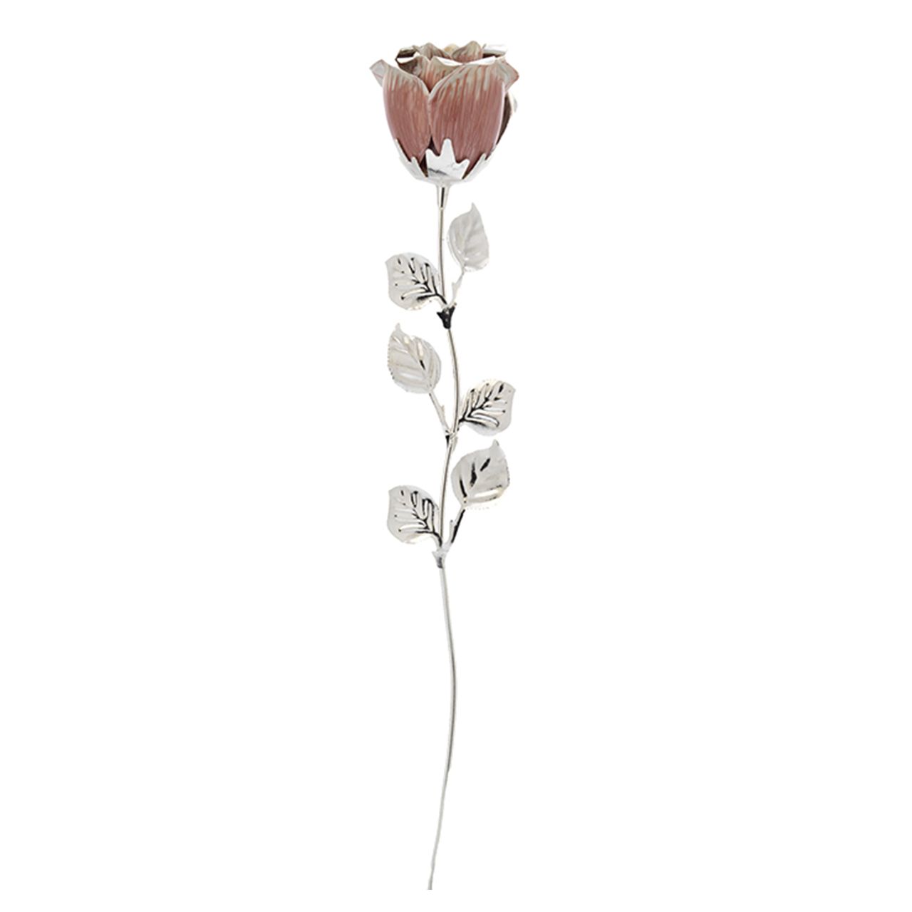 10X ROSE CM 33 - ROSA SCARLATTA (SENZA CONFEZIONE)
